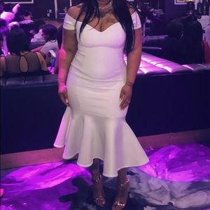 Scuba Midi Mermaid Dress